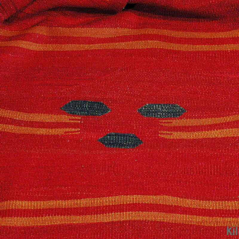 Rojo Nueva Alfombra Turca Kilim - K0000251
