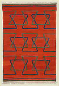 Red New Turkish Kilim Rug