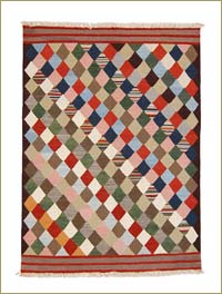 Multicolor New Turkish Kilim Area Rug