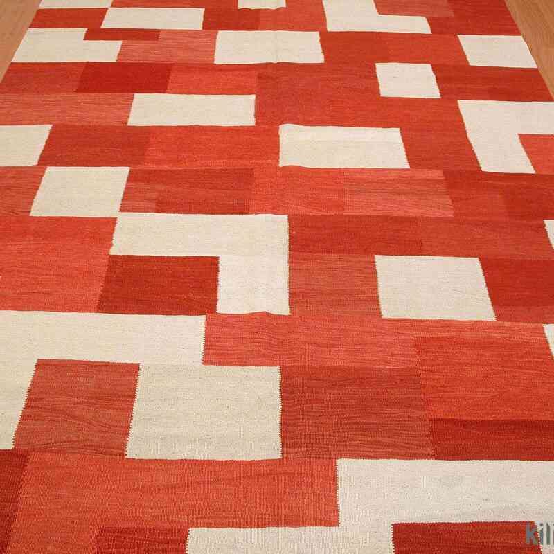 Kırmızı Yeni El Dokuma Kilim - K0003881