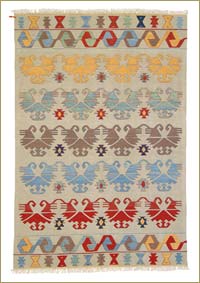 Multicolor New Turkish Kilim Area Rug