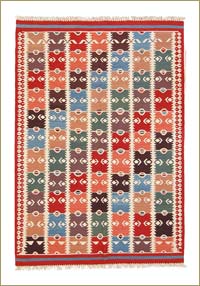 Multicolor New Turkish Kilim Area Rug