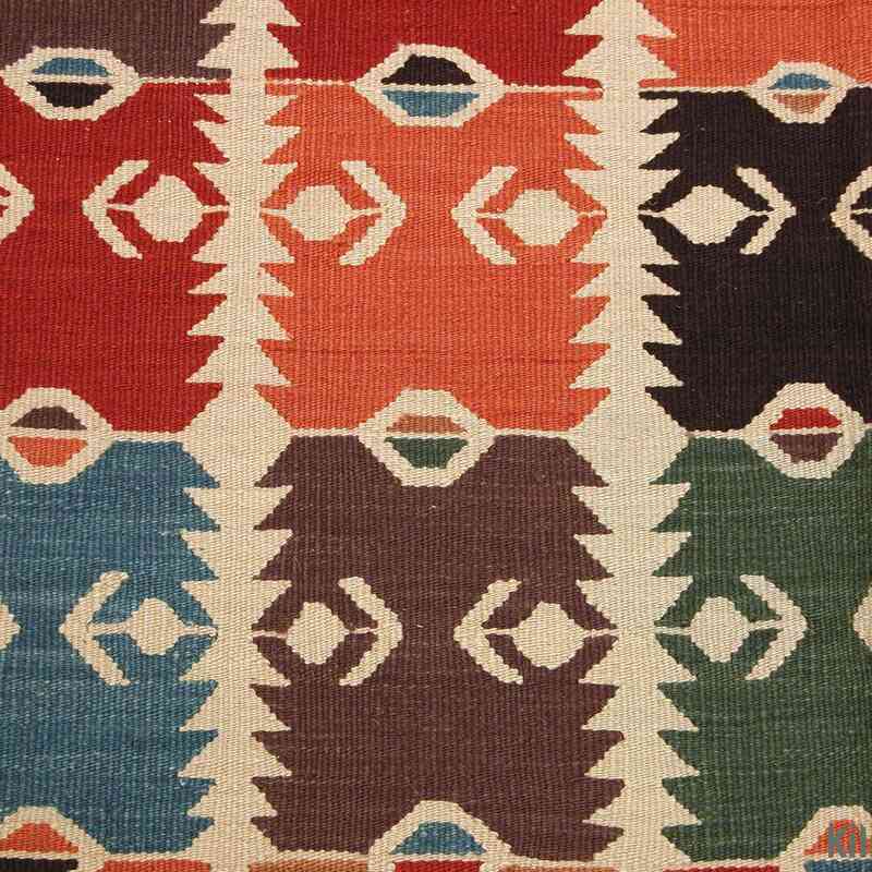 Multicolor New Turkish Kilim Area Rug - K0003885
