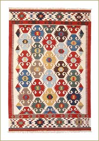Multicolor New Turkish Kilim Area Rug