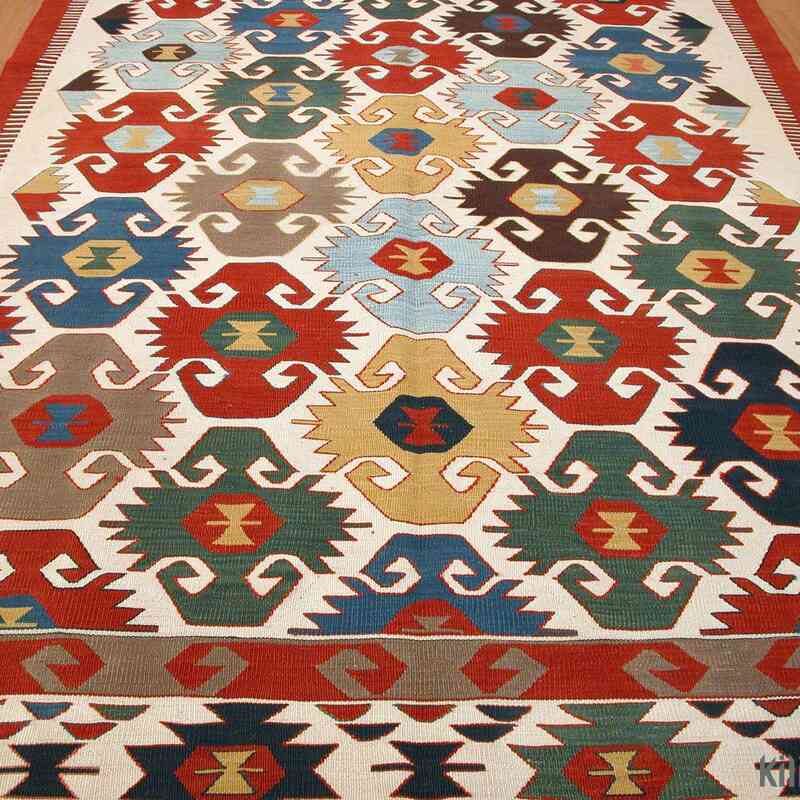 Multicolor New Turkish Kilim Area Rug - K0003904