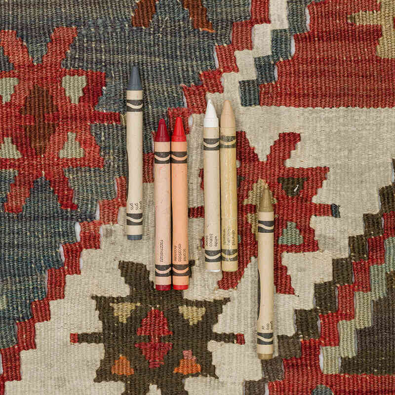 Konya Kilim Antiguo - 157 cm x 365 cm - K0003981