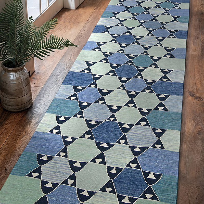 New Turkish Kilim Runner - K0004611