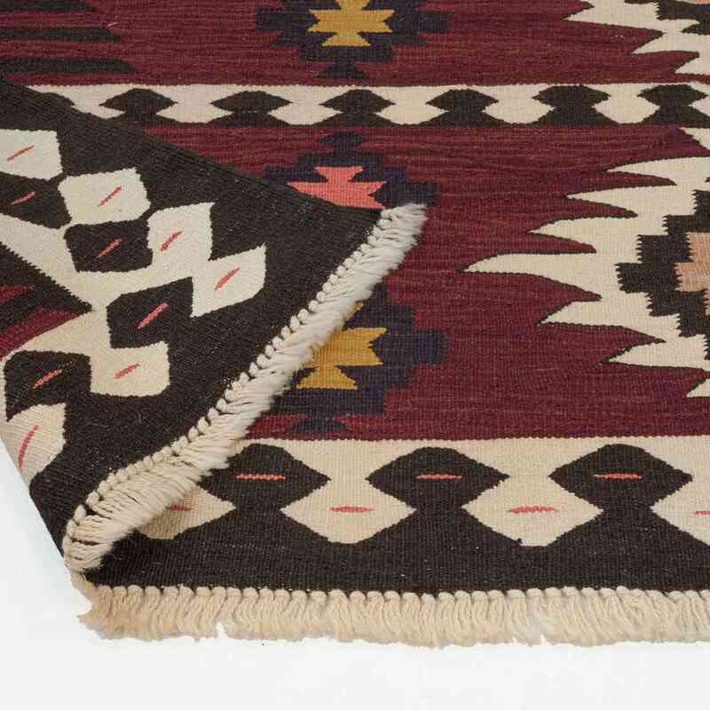 Kırmızı Yeni El Dokuma Kilim - K0004623