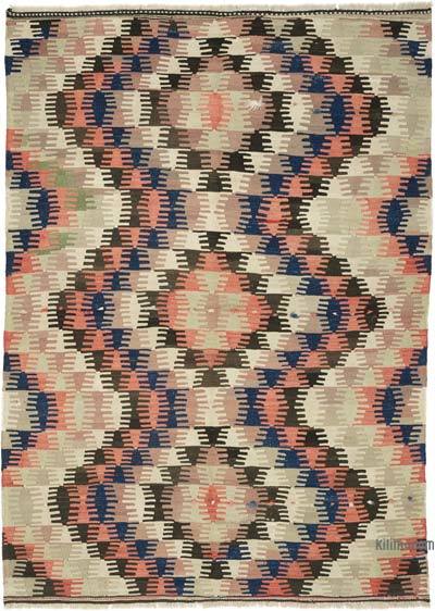 Çok Renkli Afyon Kilimi - 173 cm x 230 cm