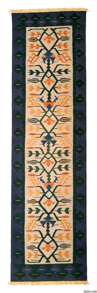Çok Renkli Yeni Kök Boya Kilim Yolluk