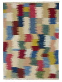 Multicolor New Handwoven Turkish Kilim Rug