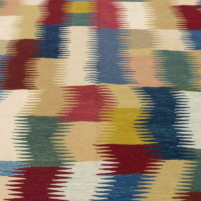 Multicolor Nueva Alfombra Turca Kilim - K0005790