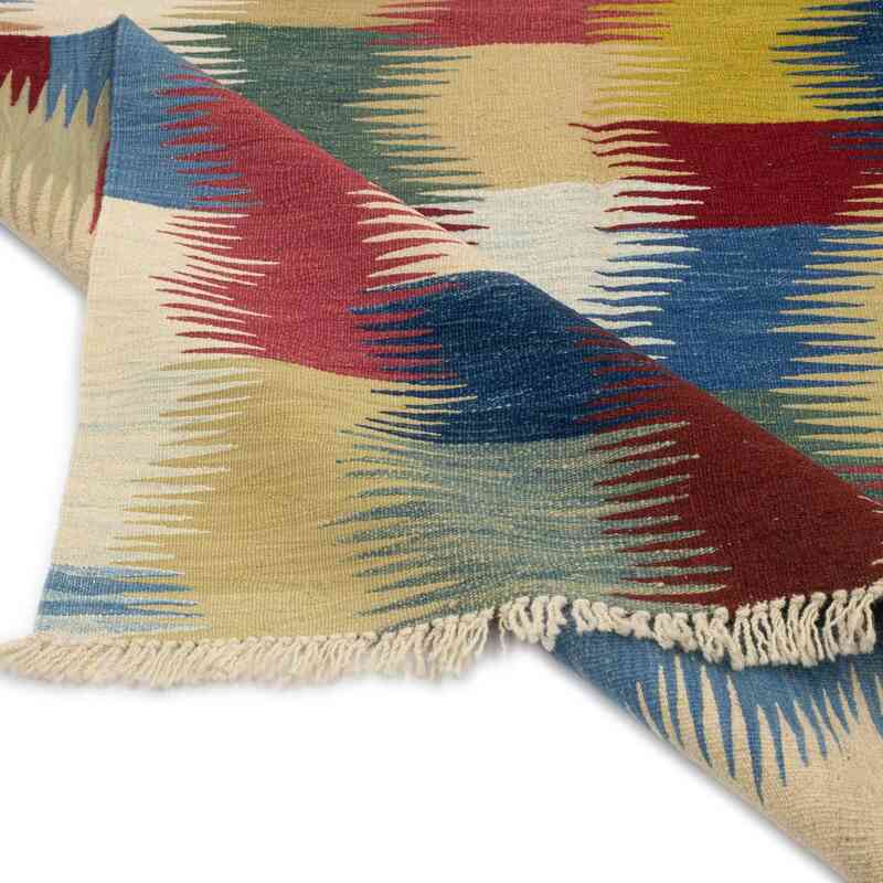 Multicolor Nueva Alfombra Turca Kilim - K0005790
