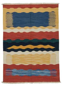 New Handwoven Turkish Kilim Rug