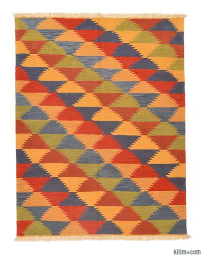 Multicolor New Handwoven Turkish Kilim Rug