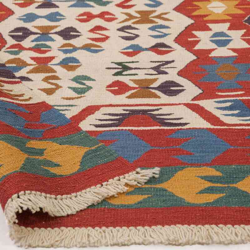 Çok Renkli Yeni Kök Boya Kilim Yolluk - K0006426