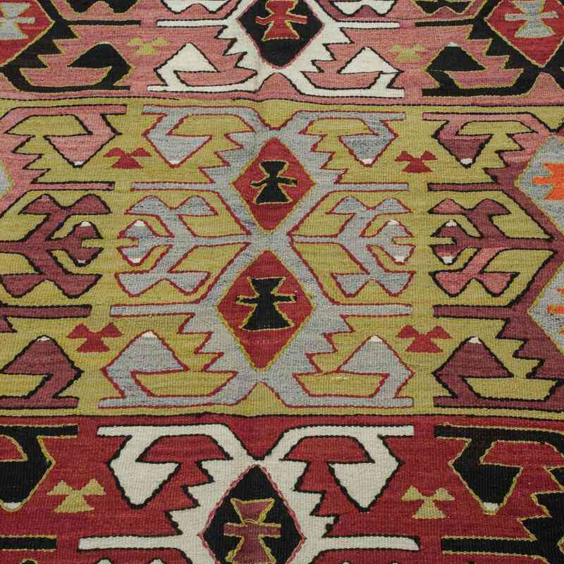 Multicolor Konya Kilim Vintage - 153 cm x 350 cm - K0006530