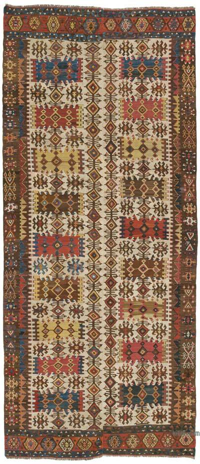 Çok Renkli Antika Hotamış Kilimi - 189 cm x 424 cm