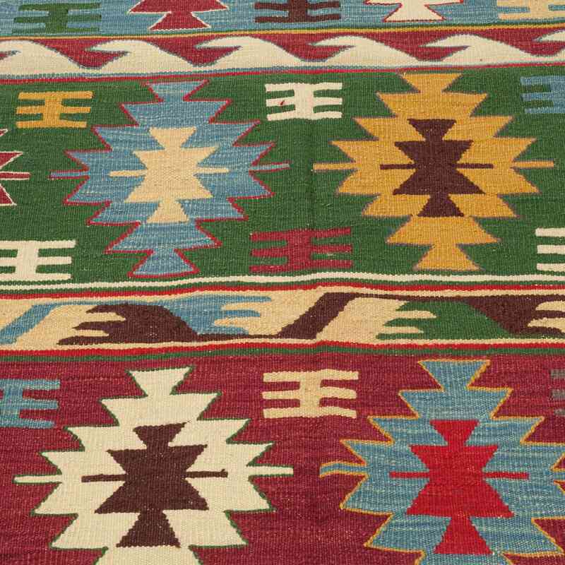 Çok Renkli Yeni Kök Boya El Dokuma Kilim - 120 cm x 185 cm - K0007964