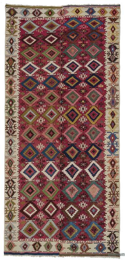 Çok Renkli Adana Kilimi - 168 cm x 370 cm