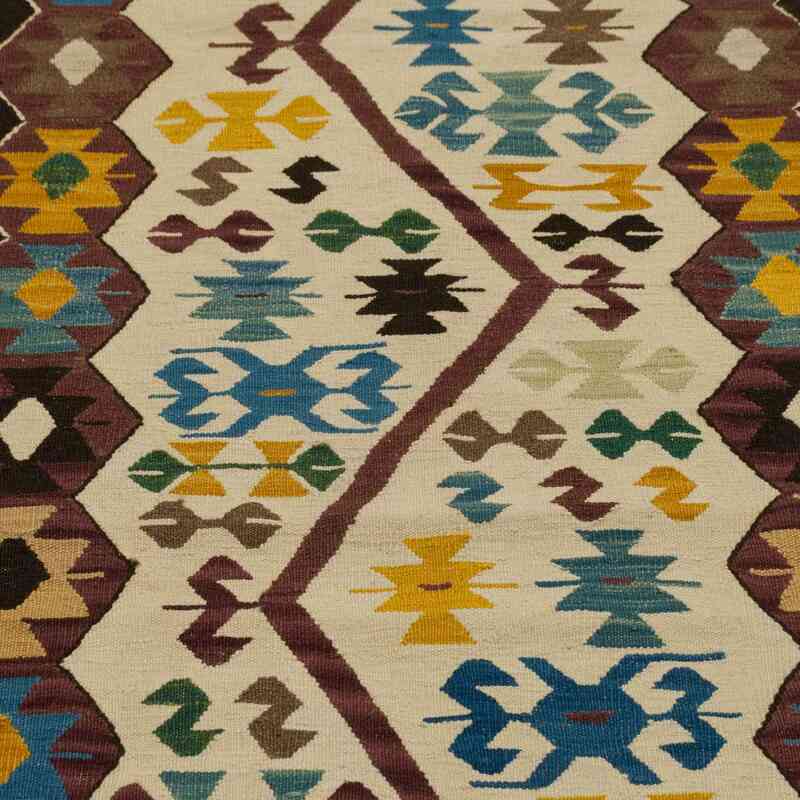 Multicolor Nuevo Kilim Turco De Pasillo - K0008060