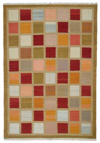 Çok Renkli Yeni Kök Boya El Dokuma Kilim - 188 cm x 268 cm