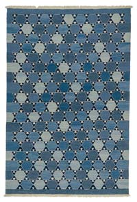 Blue New Handwoven Turkish Kilim Rug