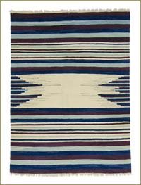 New Handwoven Turkish Kilim Rug - 5' 11" x 7' 11" (71" x 95")