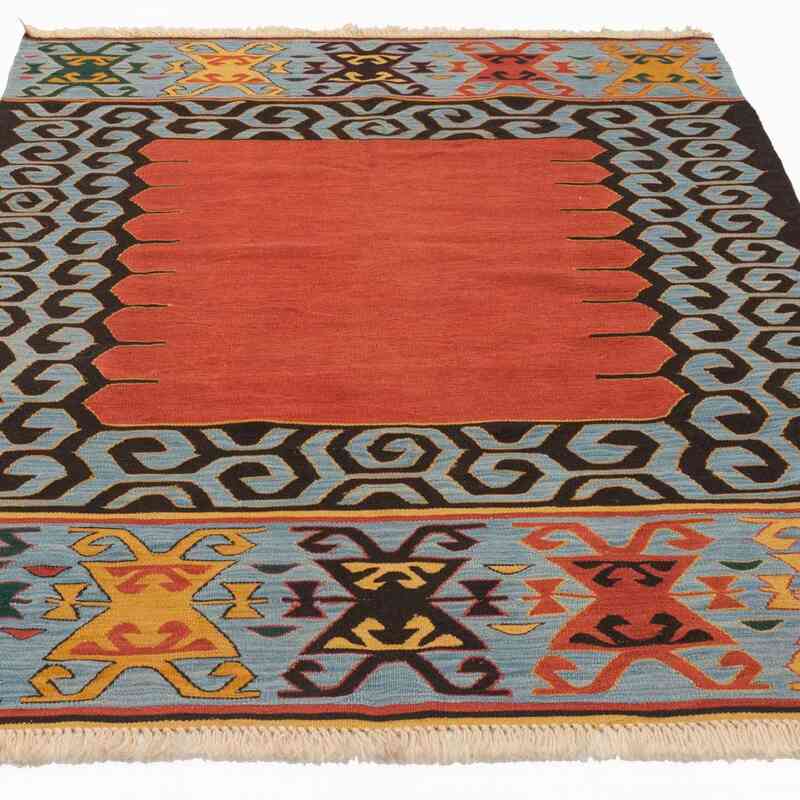 Yeni Kök Boya El Dokuma Kilim - 152 cm x 205 cm - K0008686
