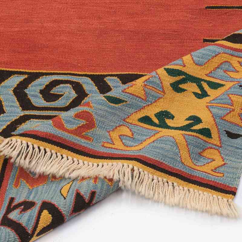 Yeni Kök Boya El Dokuma Kilim - 152 cm x 205 cm - K0008686