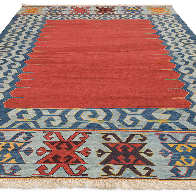 Nueva Alfombra Turca Kilim - 199 cm x 295 cm - K0008692