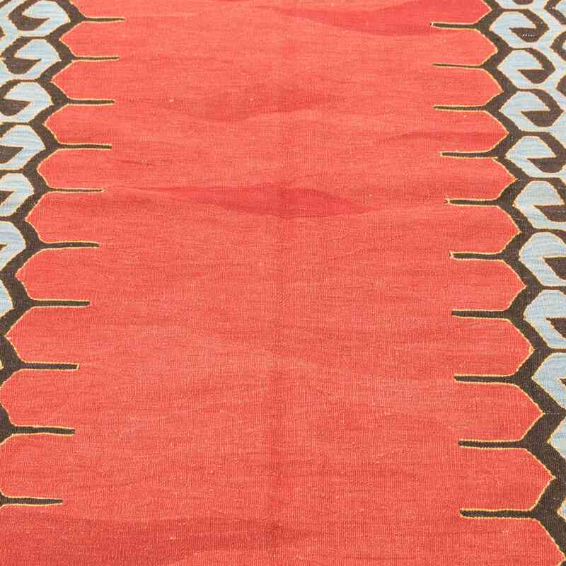 Kırmızı Yeni Kök Boya El Dokuma Kilim - 132 cm x 175 cm - K0008693
