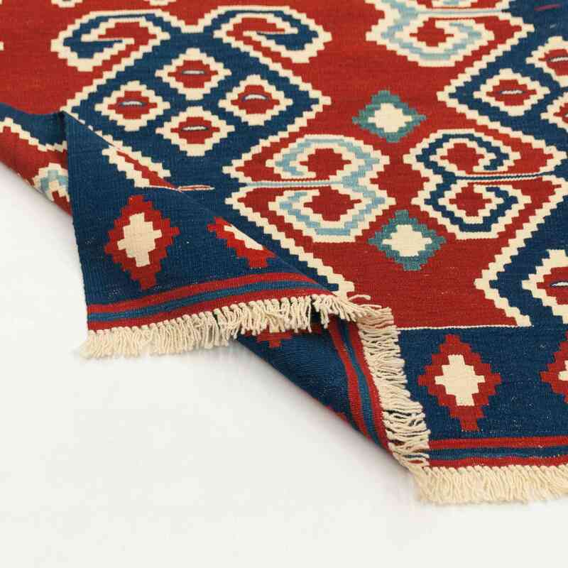 Kırmızı Yeni El Dokuma Kilim - K0008836