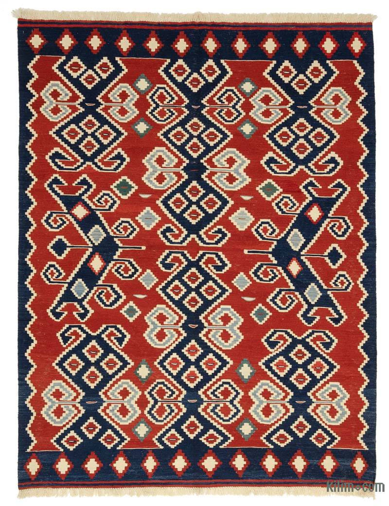 Kırmızı Yeni El Dokuma Kilim - K0008836