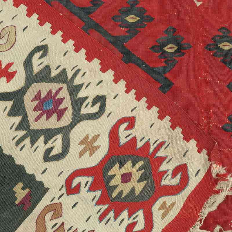 Kırmızı Antika Şarköy Kilimi - 201 cm x 265 cm - K0009012