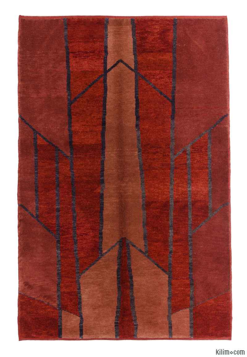 Kırmızı Yeni Kök Boya Halı - K0009016