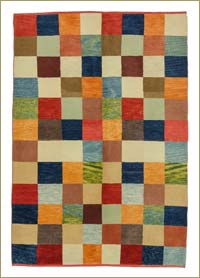 Multicolor New Turkish Pile Rug - 4' 1" x 5' 10" (49" x 70")