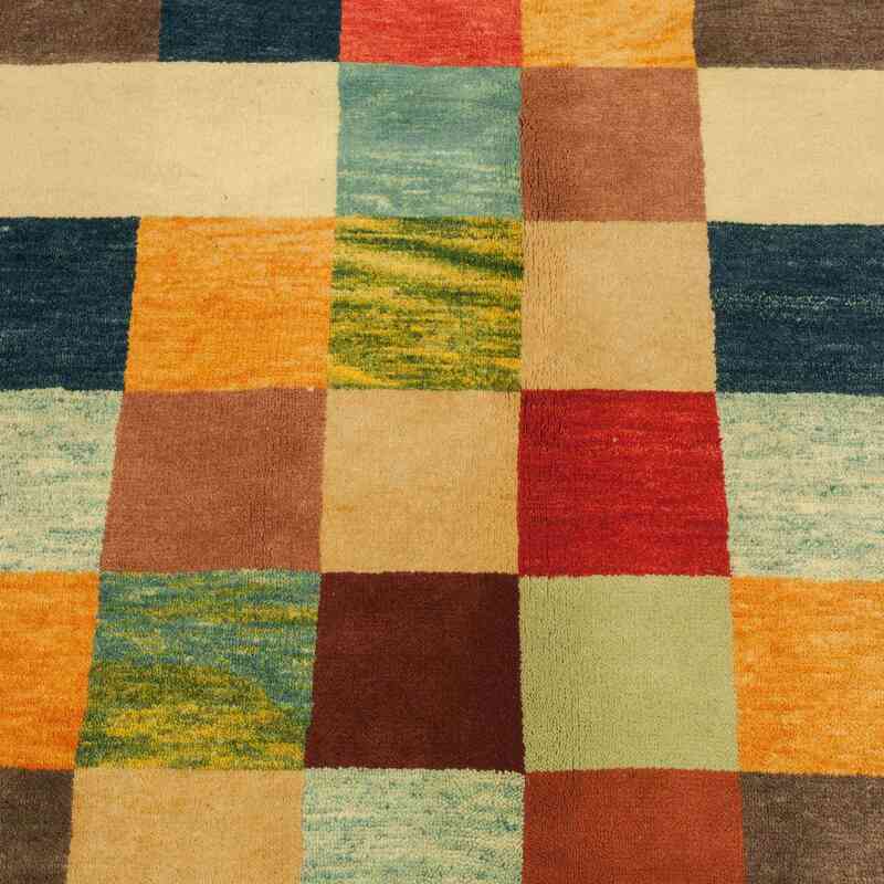Multicolor New Turkish Pile Rug - 4' 1" x 5' 10" (49" x 70") - K0009020