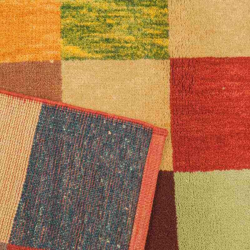 Multicolor New Turkish Pile Rug - 4' 1" x 5' 10" (49" x 70") - K0009020