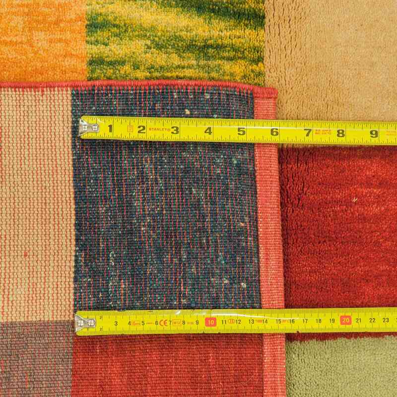 Multicolor New Turkish Pile Rug - 4' 1" x 5' 10" (49" x 70") - K0009020
