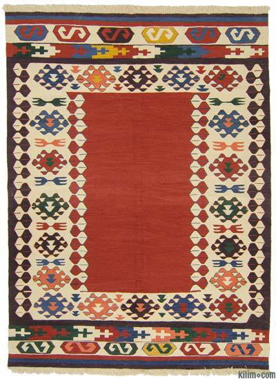 Kırmızı Yeni El Dokuma Kilim