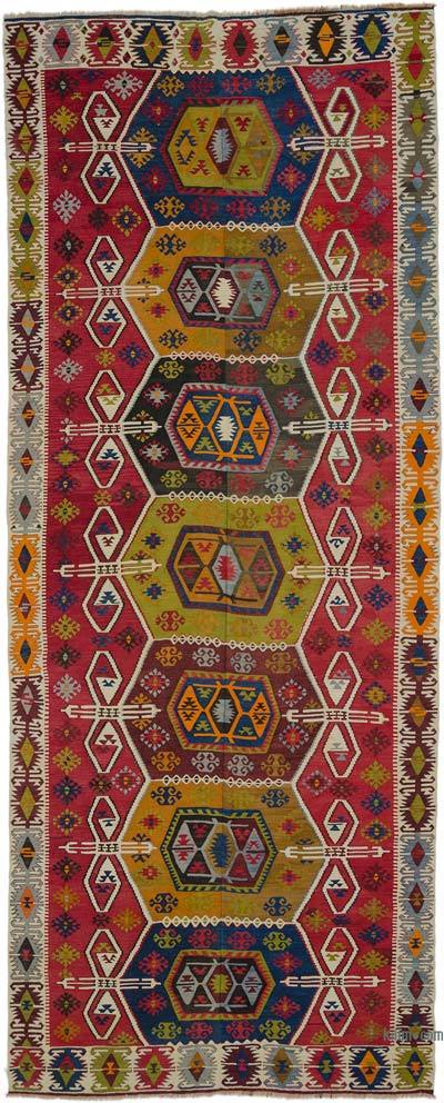 Çok Renkli Taşpınar Kilimi - 169 cm x 418 cm