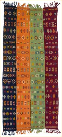 Antique Sivas Flatweave - 5' 2" x 11' 1" (62" x 133")
