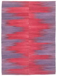 Mor, Kırmızı Yeni Anadolu Kilimi - 206 cm x 281 cm
