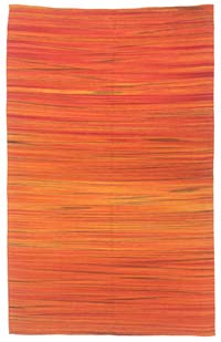 Turuncu Yeni Anadolu Kilimi - 166 cm x 260 cm