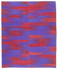 Lacivert, Kırmızı Yeni Anadolu Kilimi - 297 cm x 368 cm