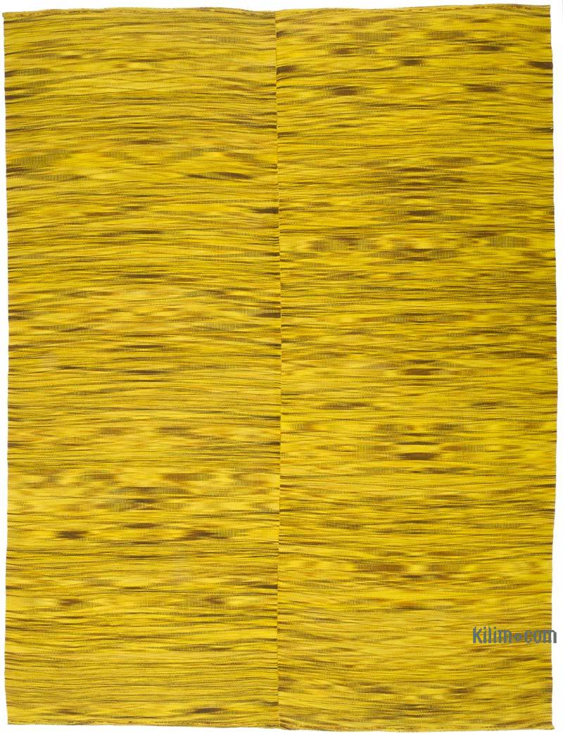 Sarı Yeni Anadolu Kilimi - 300 cm x 394 cm - K0010532