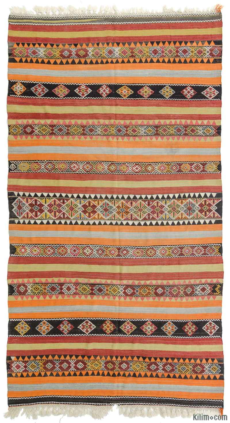 Çok Renkli Sivas Kilimi - 183 cm x 332 cm - K0010557