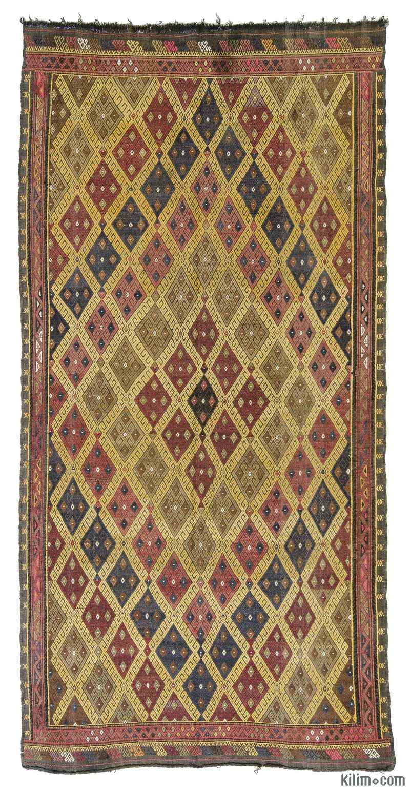 Alfombra Jijim Turca Vintage - 162 cm x 313 cm - K0010558