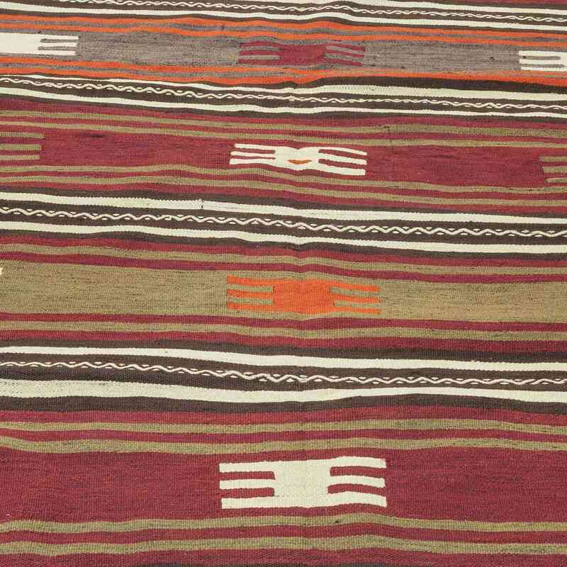 Multicolor Alfombra Vintage Mut Kilim - 147 cm x 232 cm - K0010564